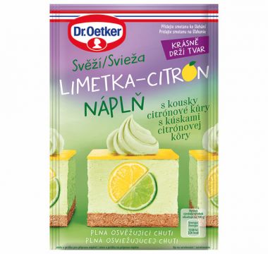 Limetka-citrón náplň